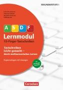 ASDF-Lernmodul, Tastschreiben leicht gemacht - durch multisensorisches Lernen, 10-Finger-Tastschreiben (3. Auflage), Kopiervorlagen mit Lösungen und CD-ROM