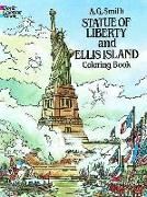 Statue of Liberty and Ellis Island Colouring Book