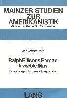 Ralph Ellisons Roman «Invisible Man»