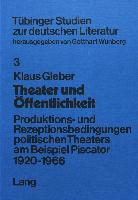 Theater und Öffentlichkeit