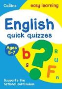 English Quick Quizzes Ages 5-7