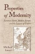 Properties of Modernity