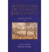 Australian Dictionary of Biography V3