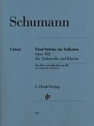 Schumann, Robert - Fünf Stücke im Volkston op. 102 für Violoncello und Klavier