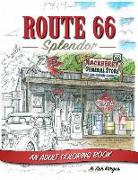 Route 66 Splendor: An Adult Coloring Book