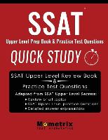 SSAT Upper Level Prep Book: Quick Study & Practice Test Questions