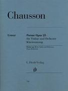 Chausson, Ernest - Poème op. 25 für Violine und Orchester