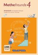 Mathefreunde, Ausgabe Süd 2015, 4. Schuljahr, Arbeitsheft mit interaktiven Übungen auf scook.de, Mit Übungssoftware auf CD-ROM