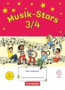 Musik-Stars, Grundwissen, 3./4. Schuljahr, Übungsheft mit Lösungen und Audio-CD