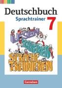 Deutschbuch, Sprach- und Lesebuch, Fördermaterial zu allen Ausgaben ab 2011, 7. Schuljahr, Sprachtrainer, Arbeitsheft mit Lösungen