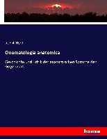 Onomatologia anatomica