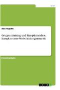 Gruppentraining und Kursplananalyse. Kursplan einer Wirbelsäulengymnastik