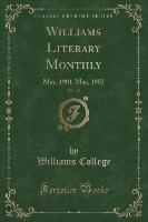 Williams Literary Monthly, Vol. 17