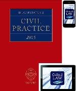 Blackstone's Civil Practice 2016 (book and digital pack)