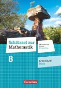 Schlüssel zur Mathematik, Differenzierende Ausgabe Rheinland-Pfalz, 8. Schuljahr, Arbeitsheft Basis mit Online-Lösungen