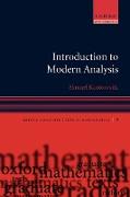 Introduction to Modern Analysis