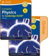 Complete Physics for Cambridge IGCSE (R) Print and Online Student Book Pack