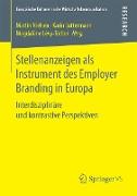 Stellenanzeigen als Instrument des Employer Branding in Europa