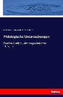 Philologische Untersuchungen