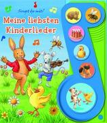 Meine Liebsten Kinderlieder - Liederbuch mit Sound - Pappbilderbuch mit 6 Melodien