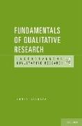 Fundamentals of Qualitative Research