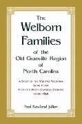 The Welborn Families of the Old Granville Region of North Carolina