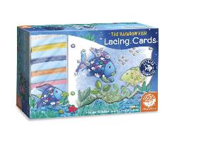 RAINBOW FISH LACING CARDS