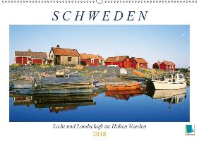Schweden: Licht und Landschaft im Hohen Norden (Wandkalender 2018 DIN A2 quer)