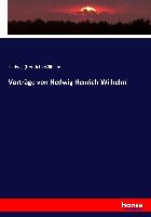 Vorträge von Hedwig Henrich-Wilhelmi