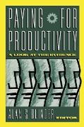 Paying for Productivity