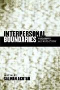 Interpersonal Boundaries