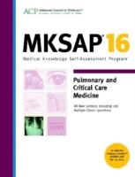 MKSAP 16 Pulmonary and Critical Care Medicine