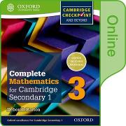 Complete Mathematics for Cambridge Lower Secondary Book 3