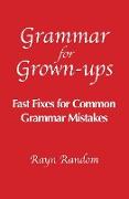 Grammar for Grown-ups