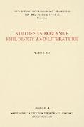 Studies in Romance Philology and Literature