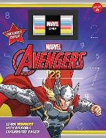 Marvel's Avengers Chalkboard 123: Learn Numbers with Reusable Chalkboard Pages!