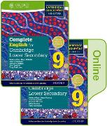 Complete English for Cambridge Lower Secondary Print and Online Student Book 9 (First Edition)
