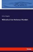 Wörterbuch der Koblenzer Mundart