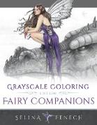 Fairy Companions - Grayscale Coloring Edition