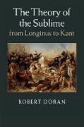 The Theory of the Sublime from Longinus to Kant
