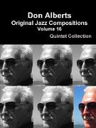 Don Alberts Original Jazz Compositions Volume 16
