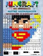 Funcraft - Das inoffizielle Mathe Ausmalbuch: Superhelden im Minecraft Skin (Superman Cover)
