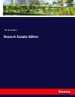 Deutsch-Soziale Blätter