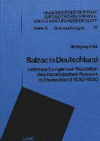 Balzac in Deutschland