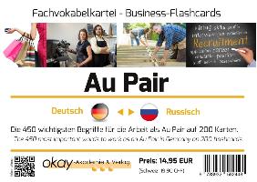 Fach - Vokabelkartei " Au Pair " - Deutsch - Russisch