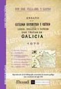 Ensayo de un catálogo de libros que tratan de Galicia