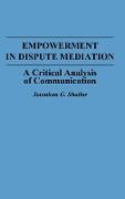 Empowerment in Dispute Mediation