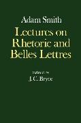 Lectures on Rhetoric and Belles Lettres