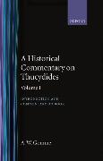 A Historical Commentary on Thucydides: Volume 1: Introduction and Commentary on Book I