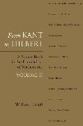 From Kant to Hilbert Volume 2